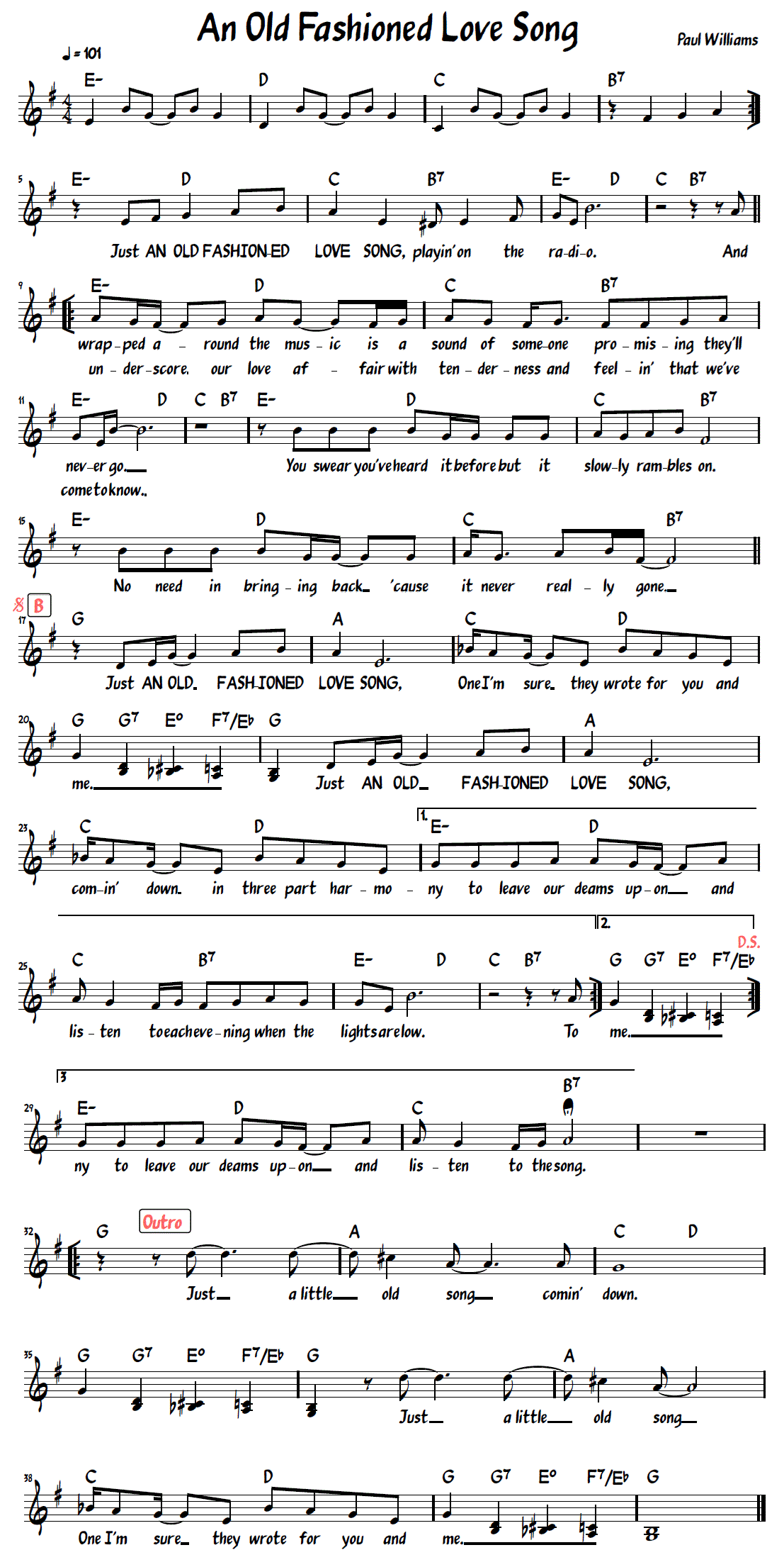 Sheet Music